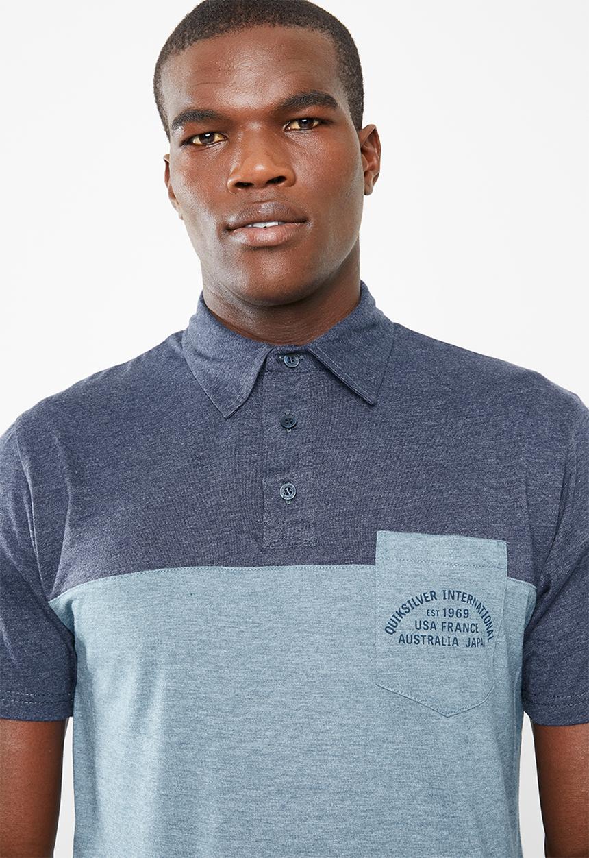 Quiksilver - Kosta golfer - navy & blue 
