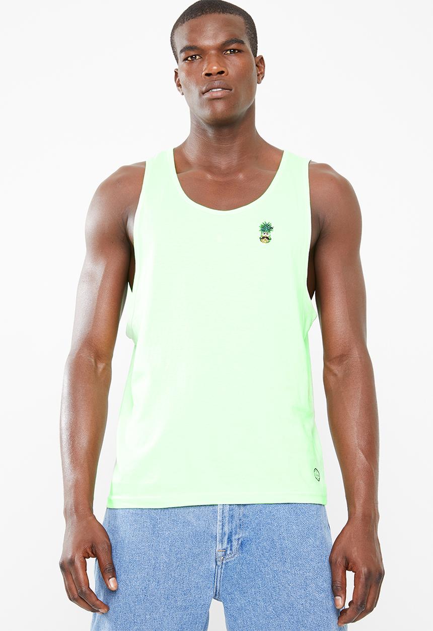 Brave Soul - Denali scoop neck vest - green