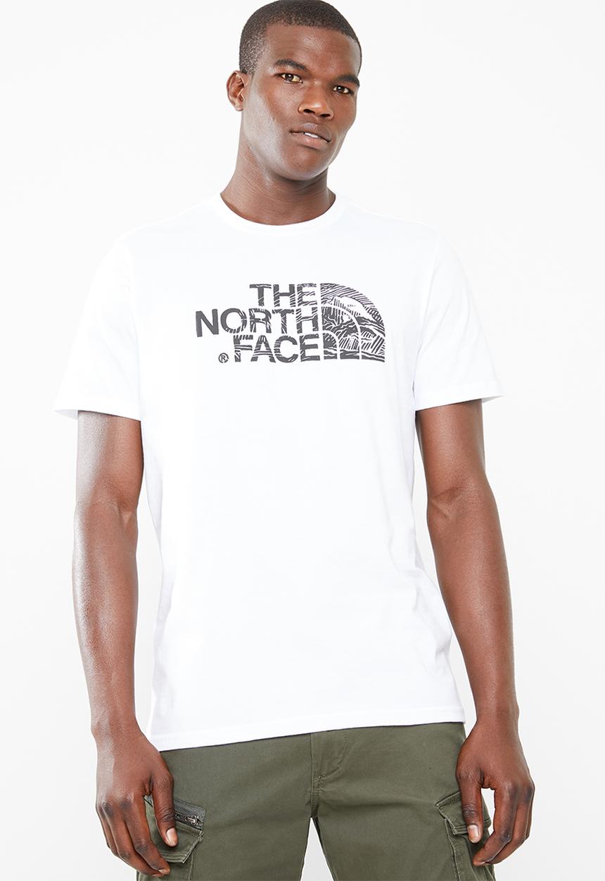 The North Face - Woodcut dome short sleeve tee - white