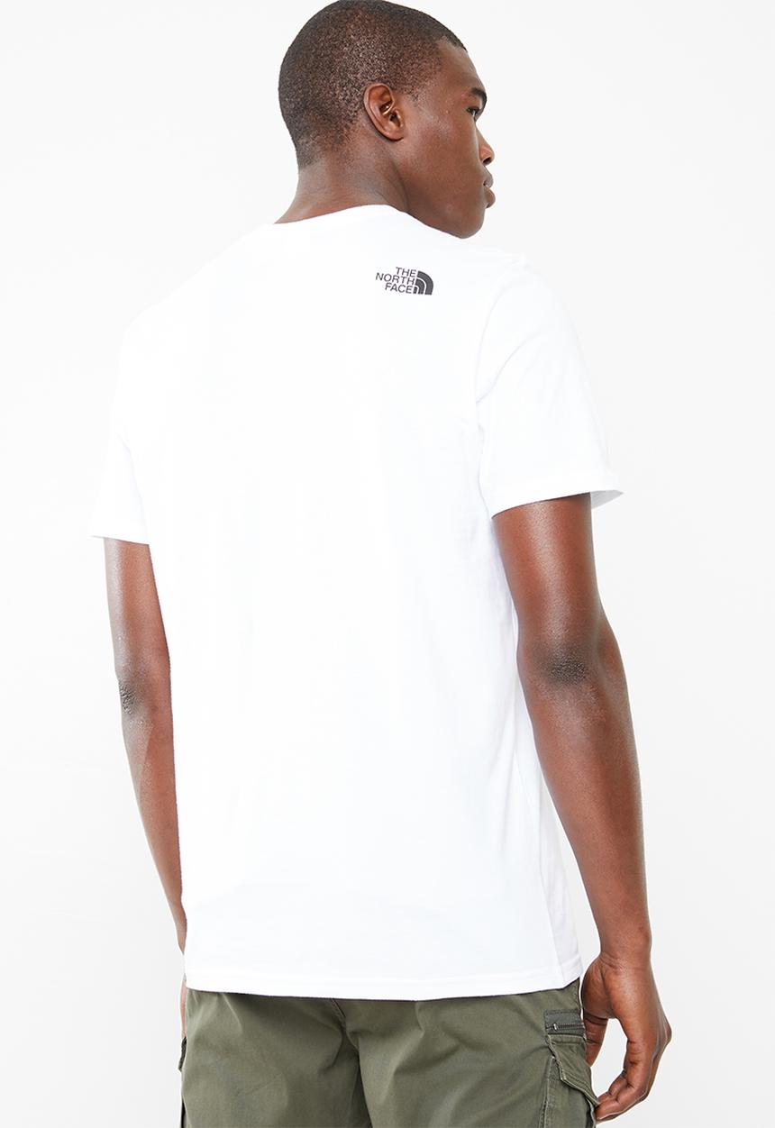 The North Face - Woodcut dome short sleeve tee - white