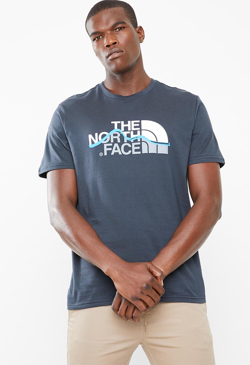 The North Face - Mountain line short sleeve tee - navy