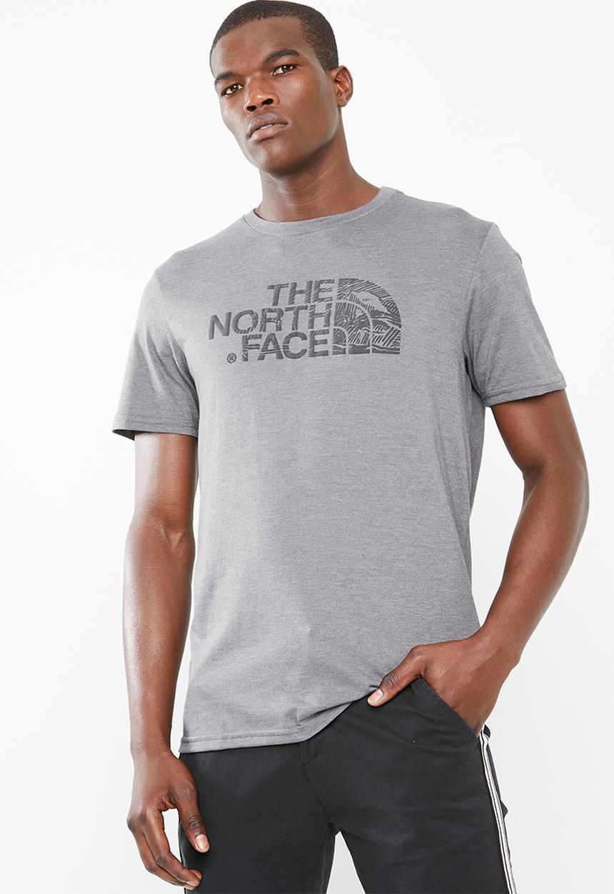 The North Face - Woodcut dome short sleeve tee - grey