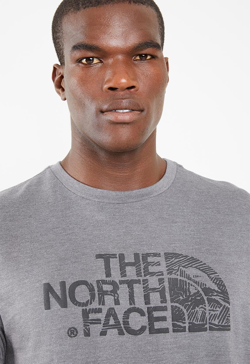 The North Face - Woodcut dome short sleeve tee - grey