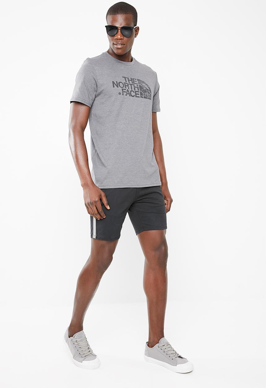 The North Face - Woodcut dome short sleeve tee - grey