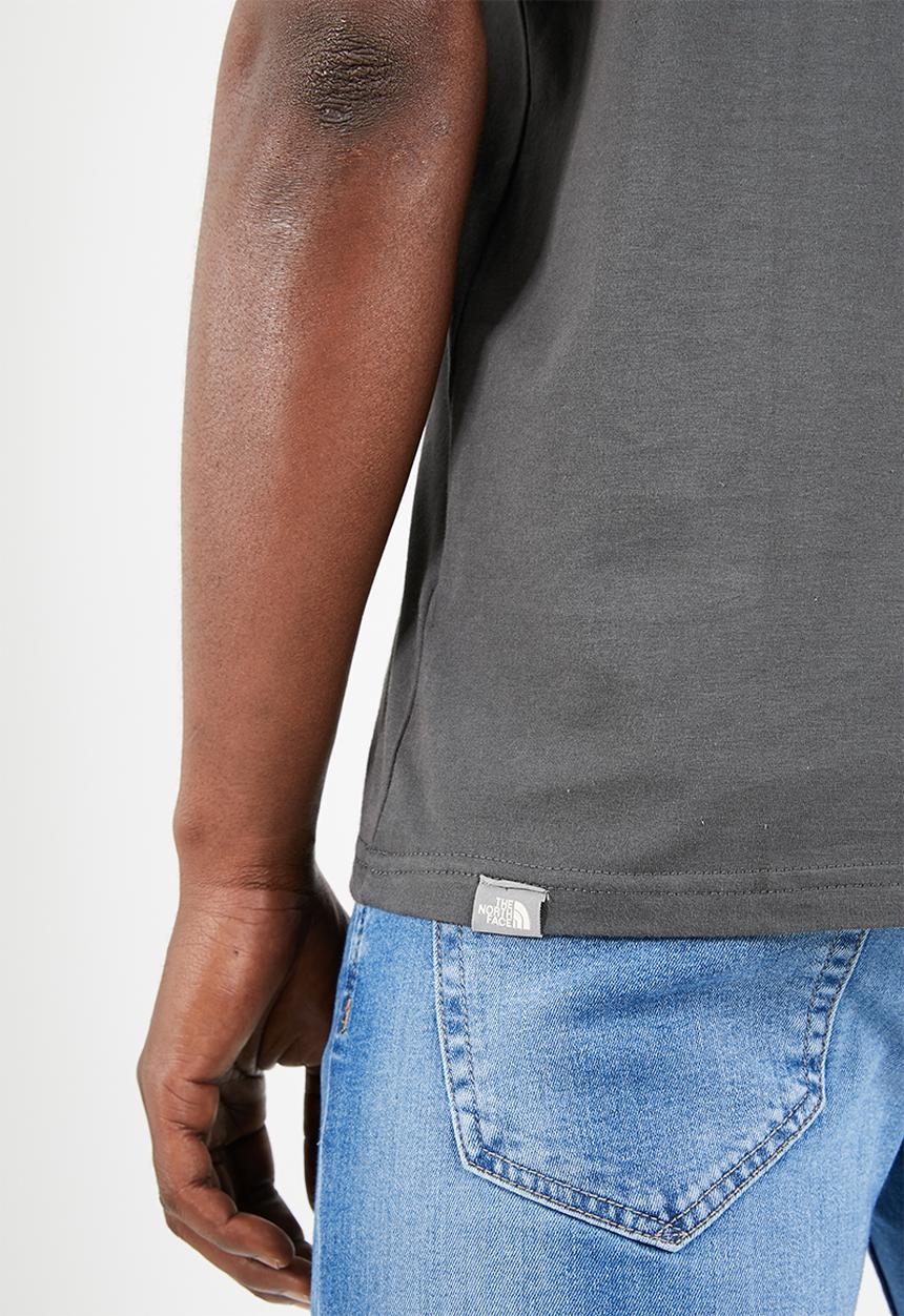 The North Face - Short sleeve easy tee - charcoal