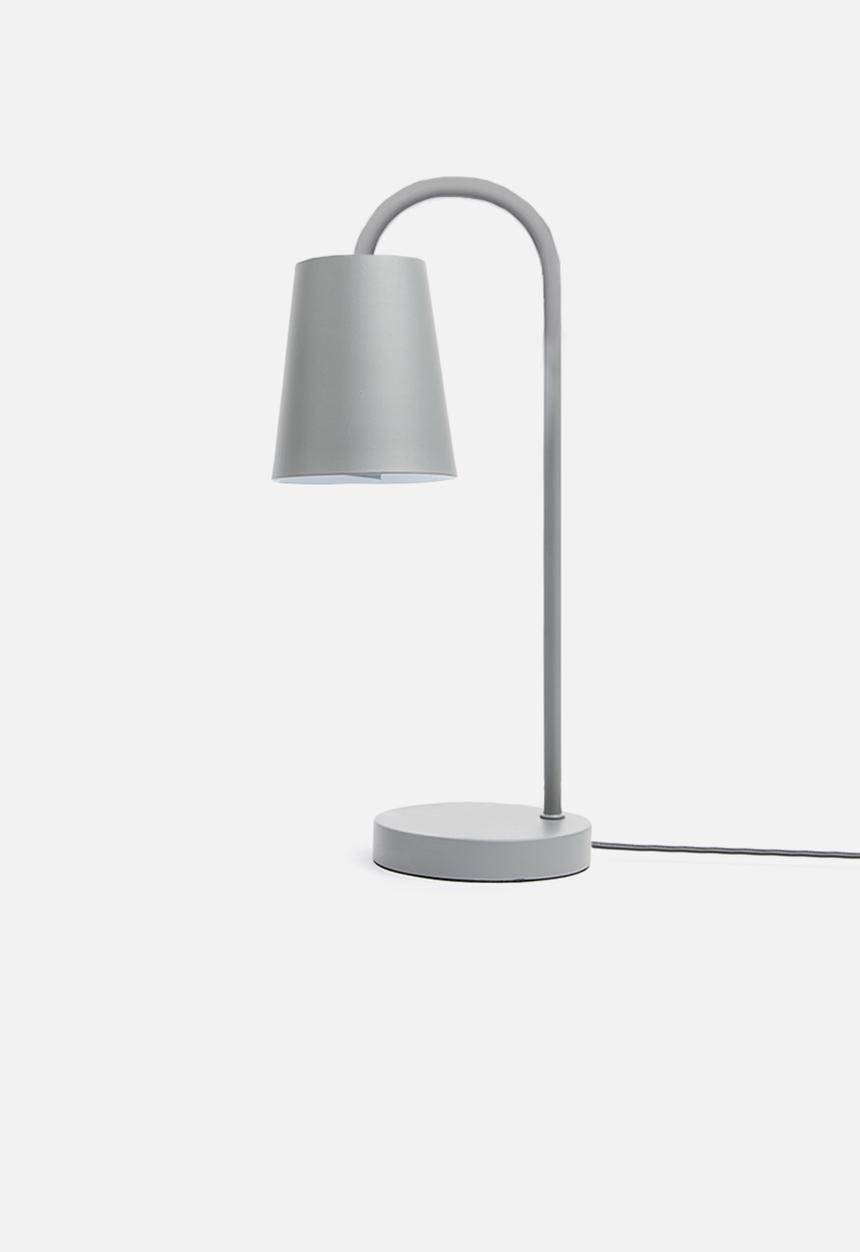 Sixth Floor - Essential table lamp set of 2 - charcoal grey