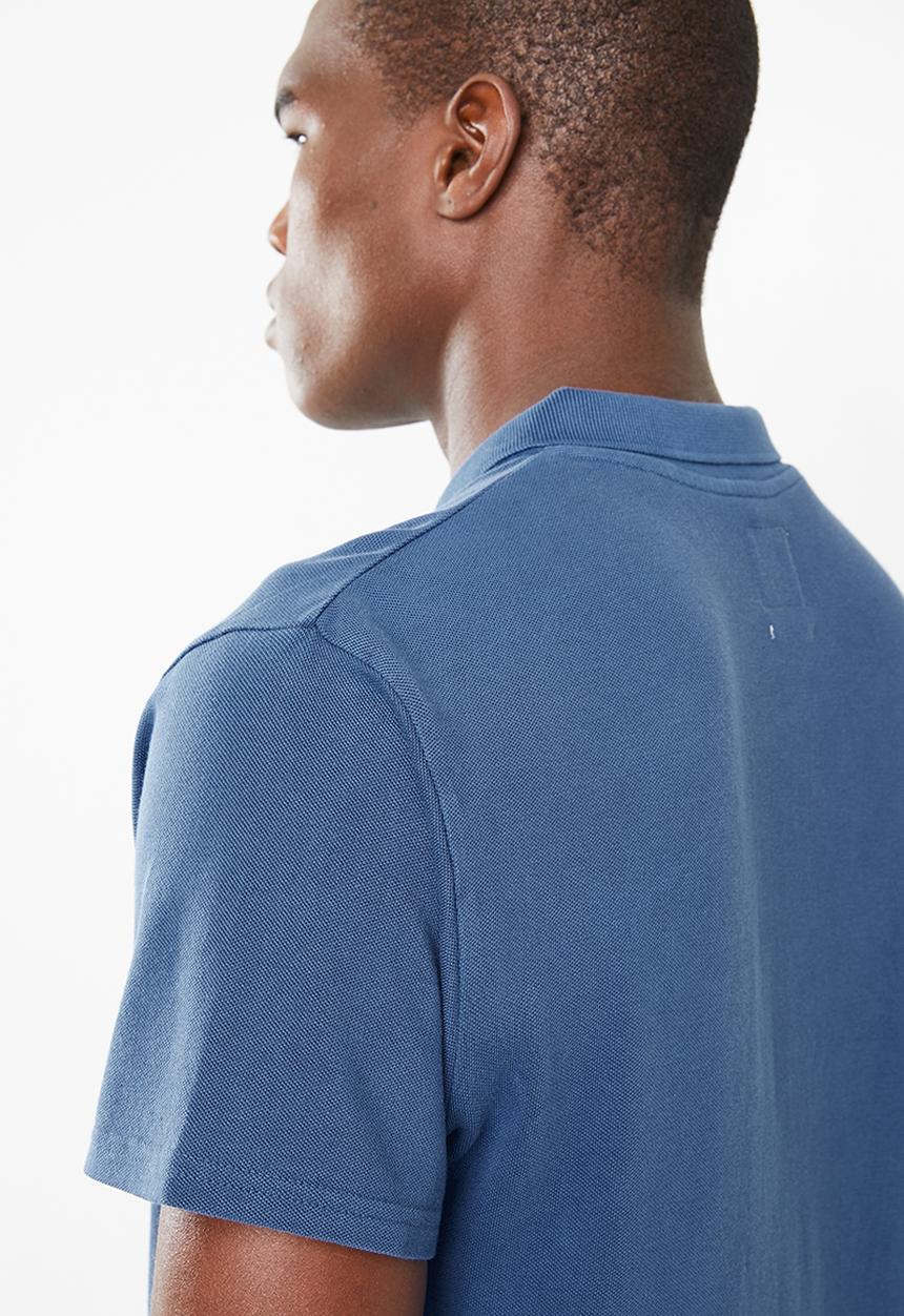 Lizzard - Casual golfer tee - blue