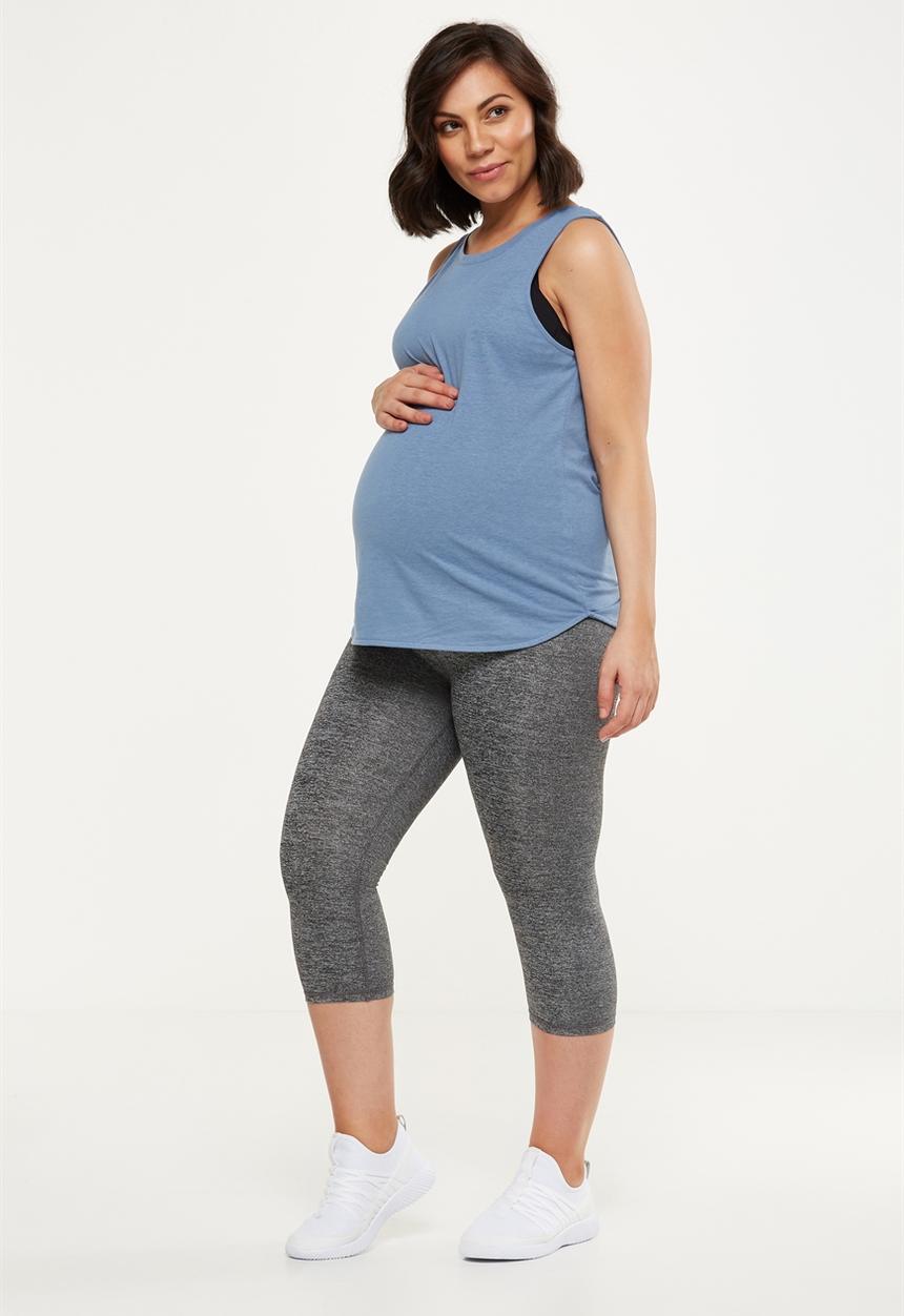 Cotton On - Maternity scooped flow tank top - blue