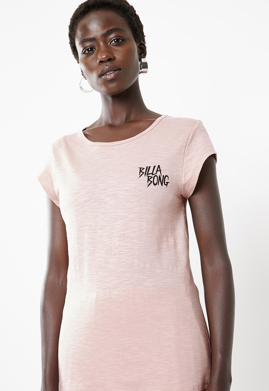 Billabong  - Palm staple tee - pink