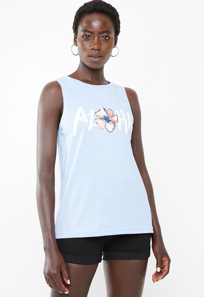 Rip Curl - Aloha tropics tank - blue