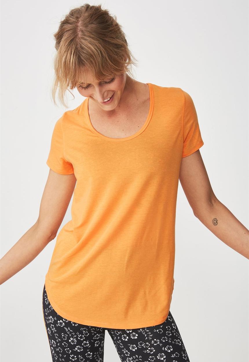 Cotton On - Gym T-shirt - orange