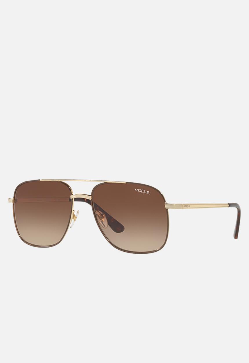 Vogue Eyewear - Gigi Hadid - VO4083S sunglasses 55mm - gold/brown gradient