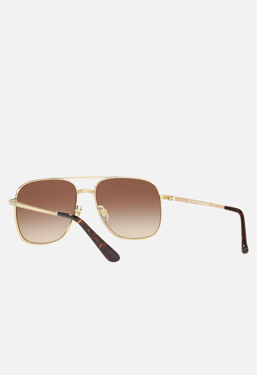 Vogue Eyewear - Gigi Hadid - VO4083S sunglasses 55mm - gold/brown gradient