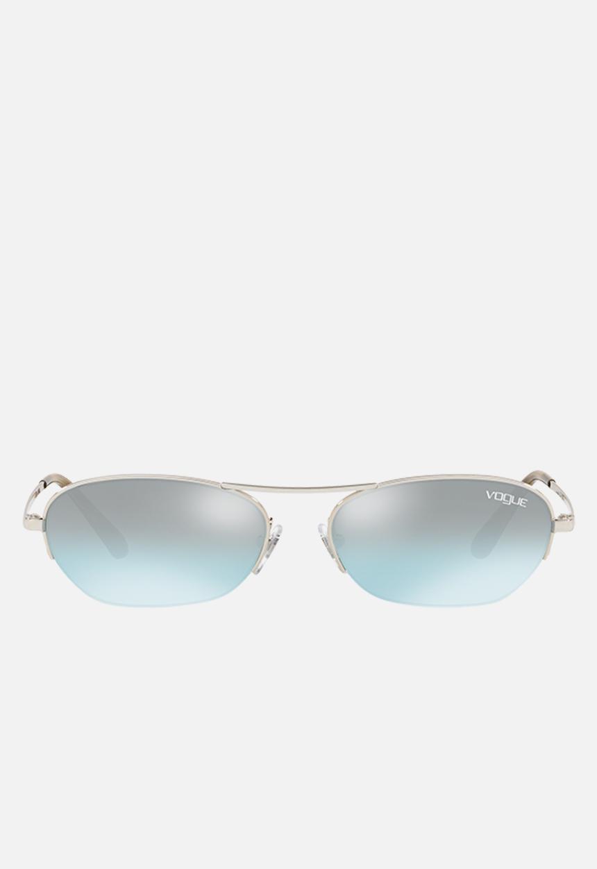 Vogue Eyewear - Gigi Hadid sunglasses - VO4107S - silver/azure black gradient