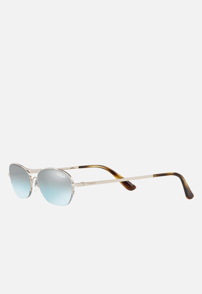 Vogue Eyewear - Gigi Hadid sunglasses - VO4107S - silver/azure black gradient