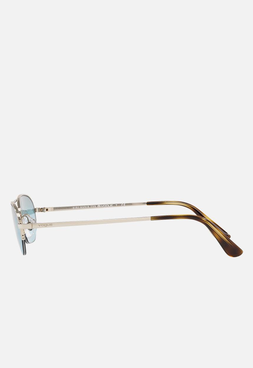 Vogue Eyewear - Gigi Hadid sunglasses - VO4107S - silver/azure black gradient
