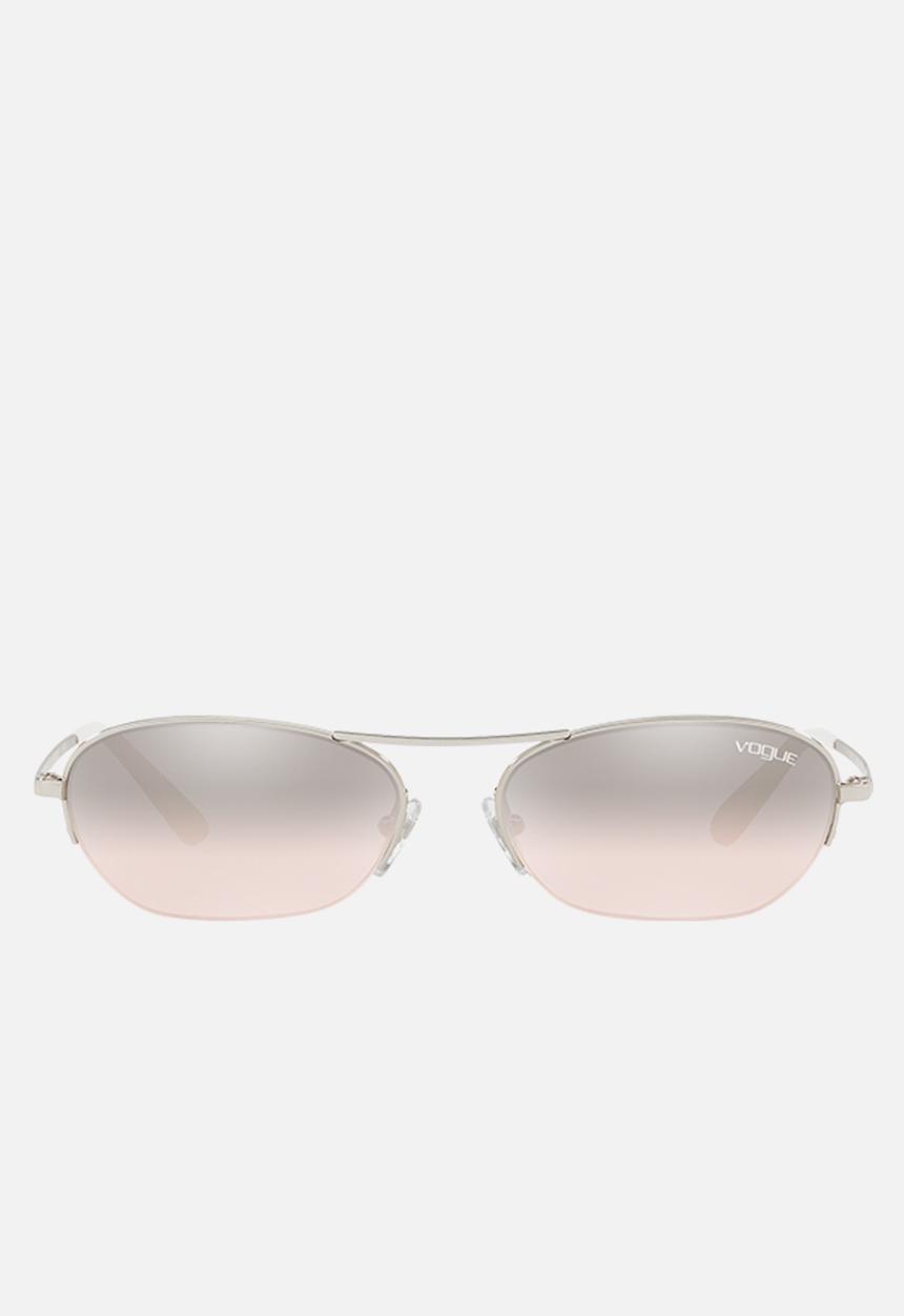 Vogue Eyewear - Gigi Hadid sunglasses - VO4107S - silver/brown gradient