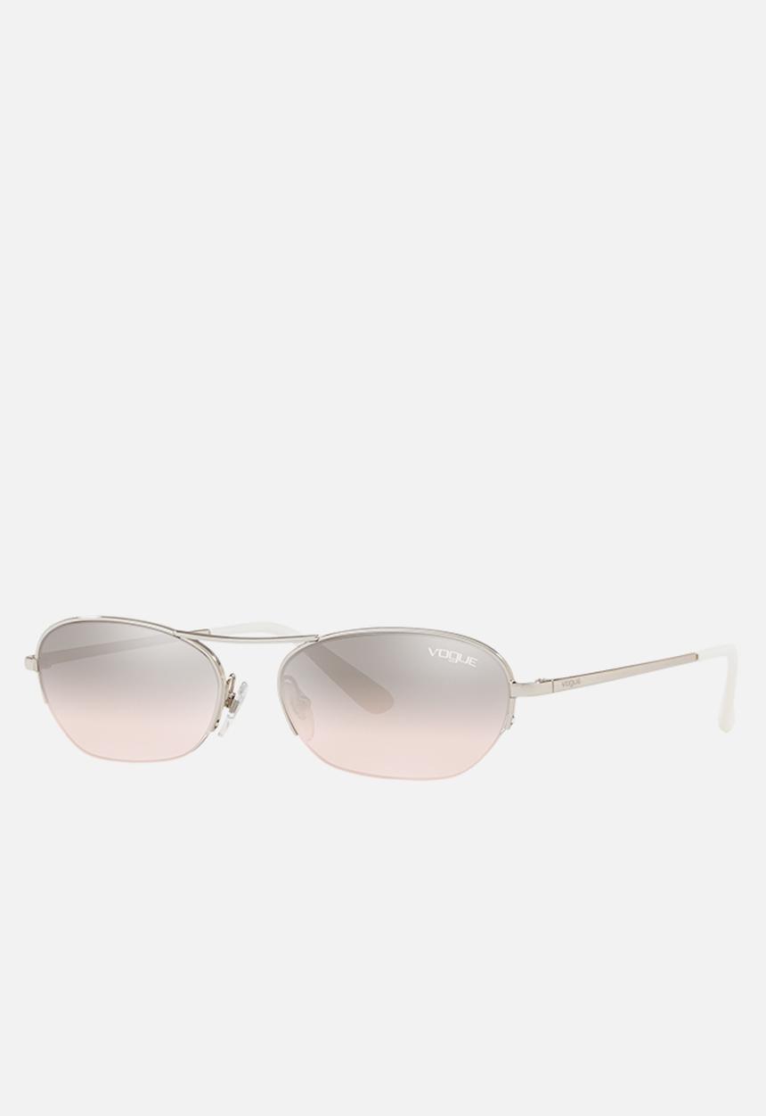 Vogue Eyewear - Gigi Hadid sunglasses - VO4107S - silver/brown gradient