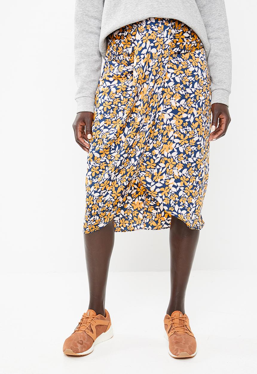 Vero Moda - Billia knee skirt - multi 