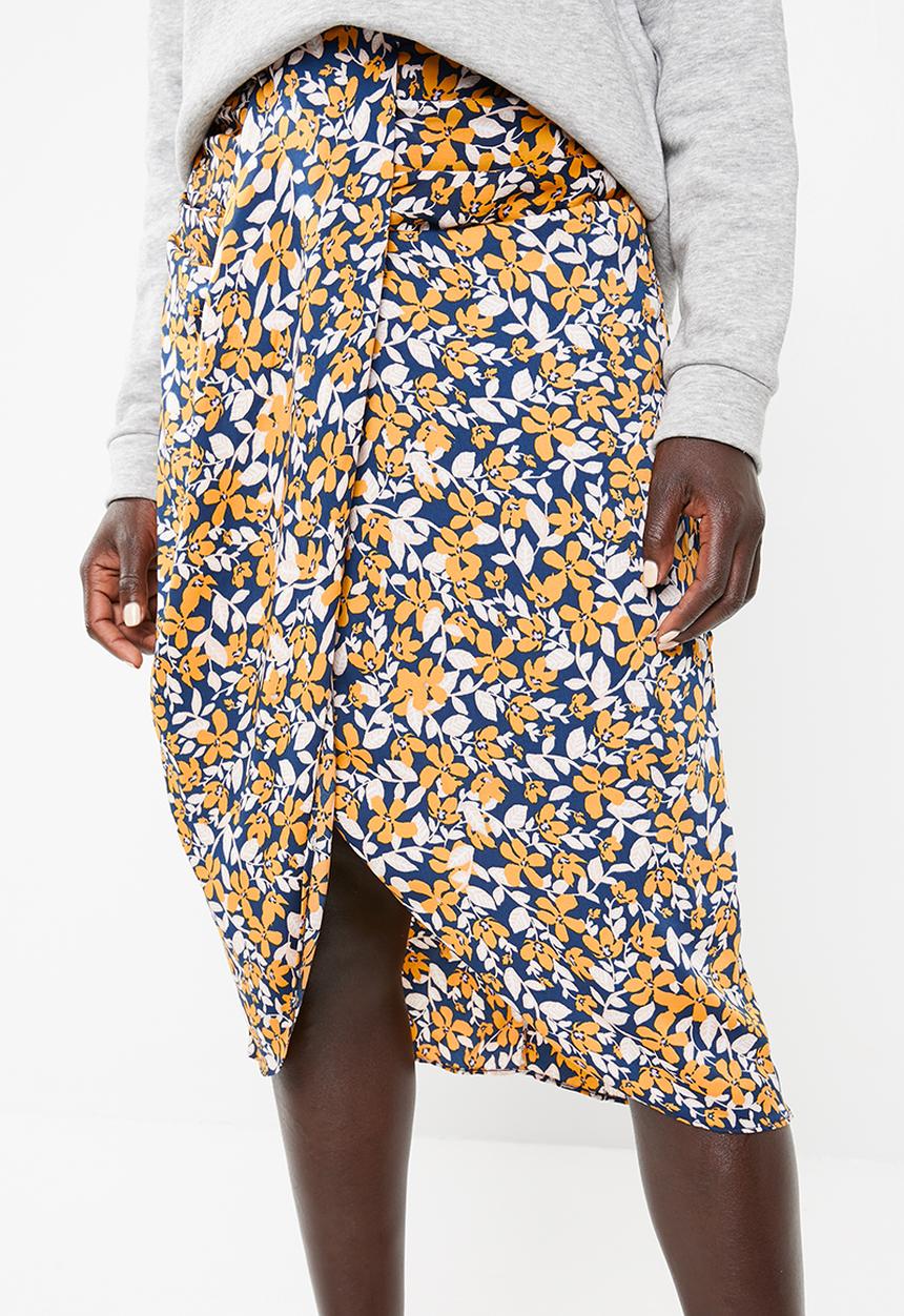 Vero Moda - Billia knee skirt - multi 