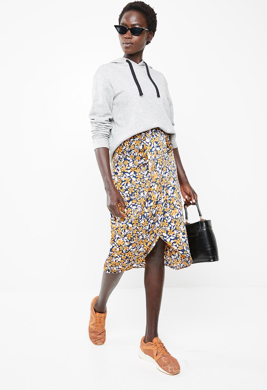 Vero Moda - Billia knee skirt - multi 