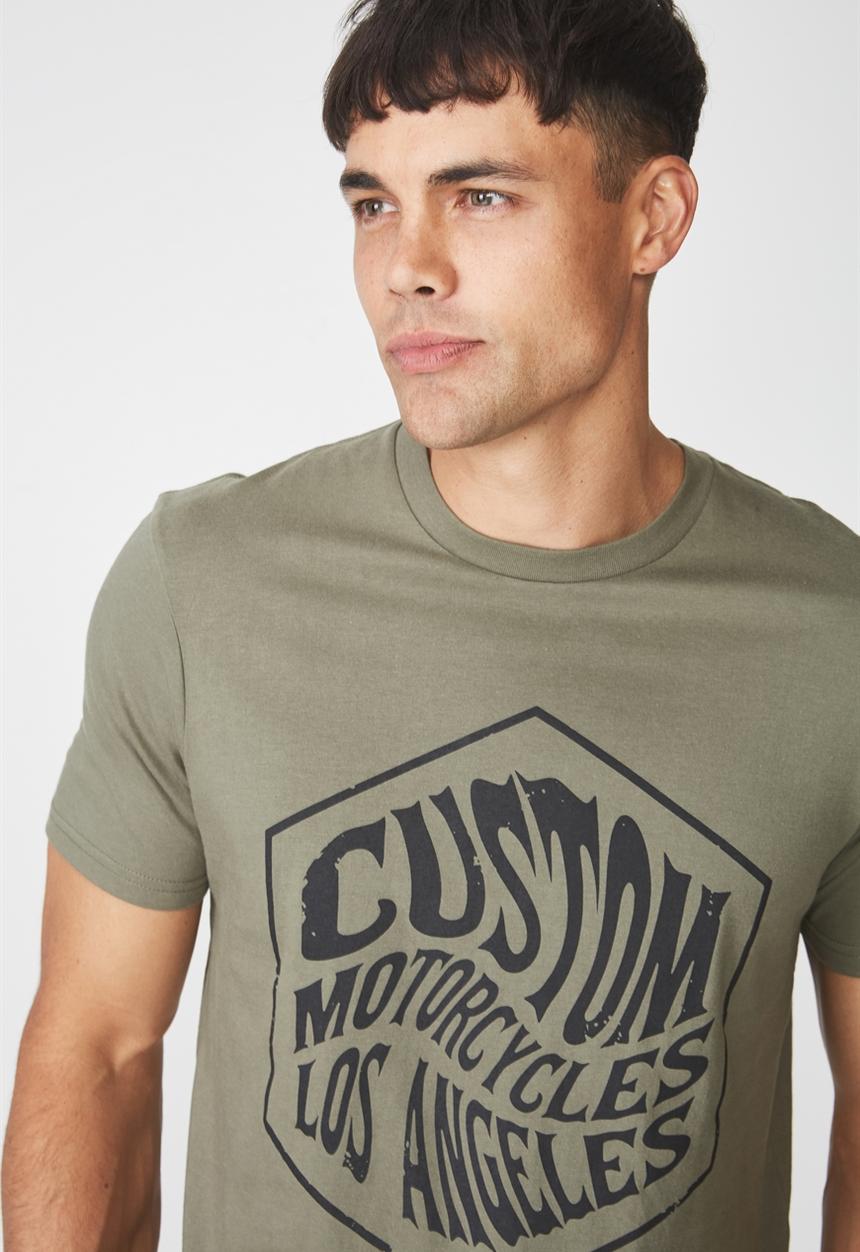 Cotton On - Tbar tee 2 - green 