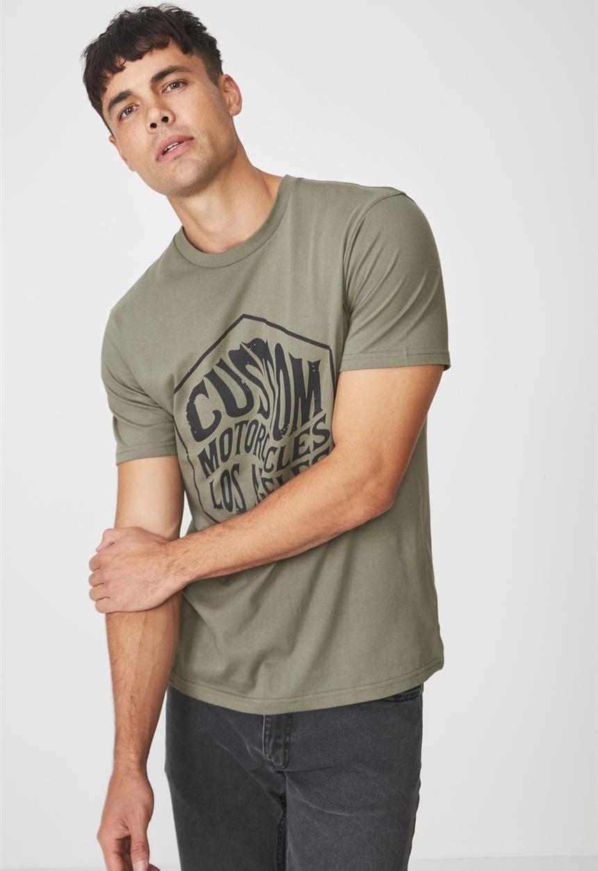 Cotton On - Tbar tee 2 - green 