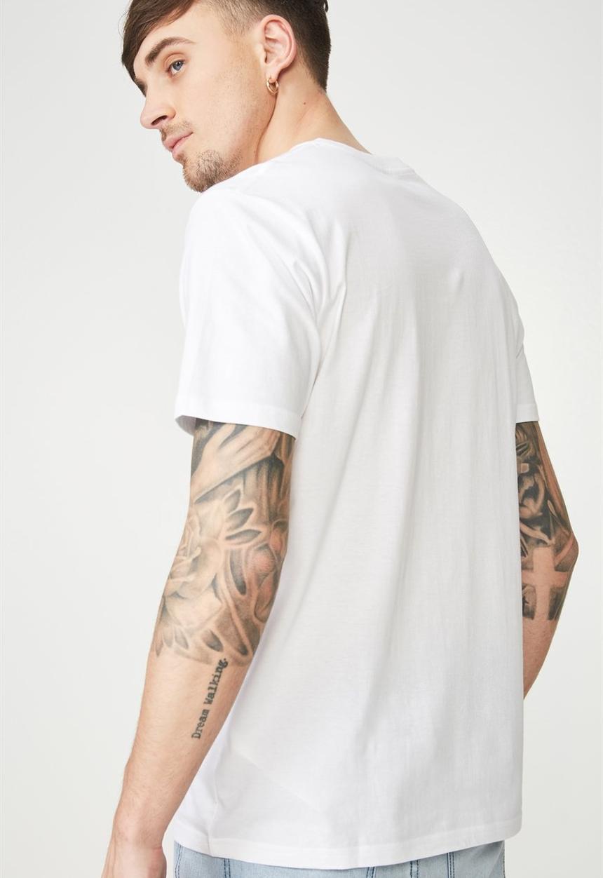 Cotton On - Lunchtime Tbar tee  - white