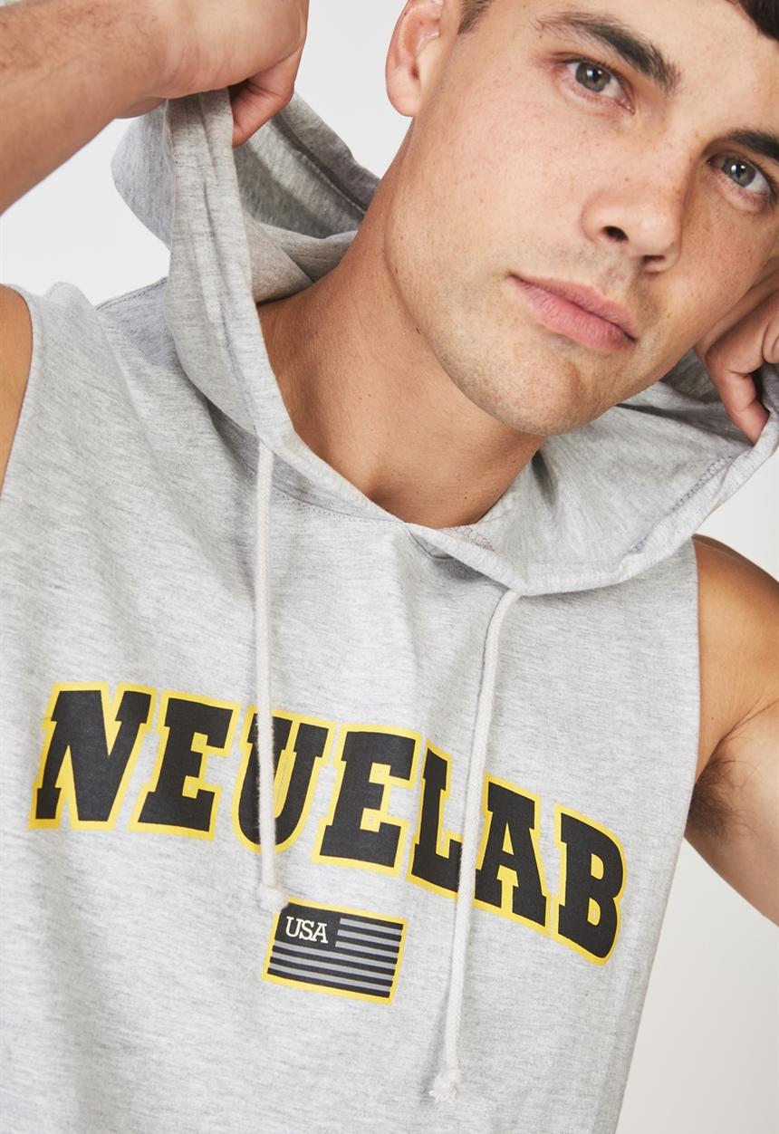 Cotton On - Hustle muscle - grey 