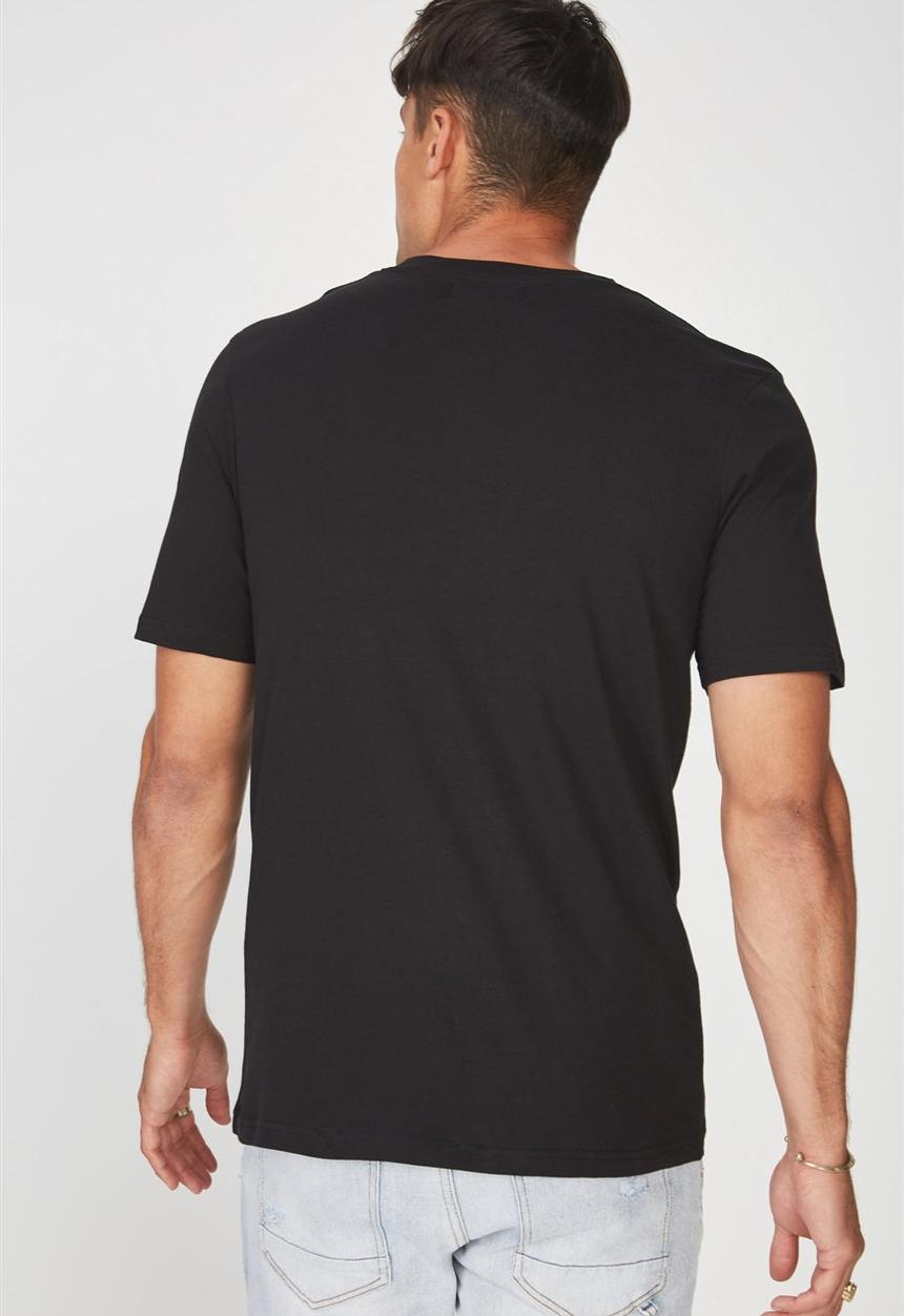 Cotton On - Harlem ball Tbar tee - black