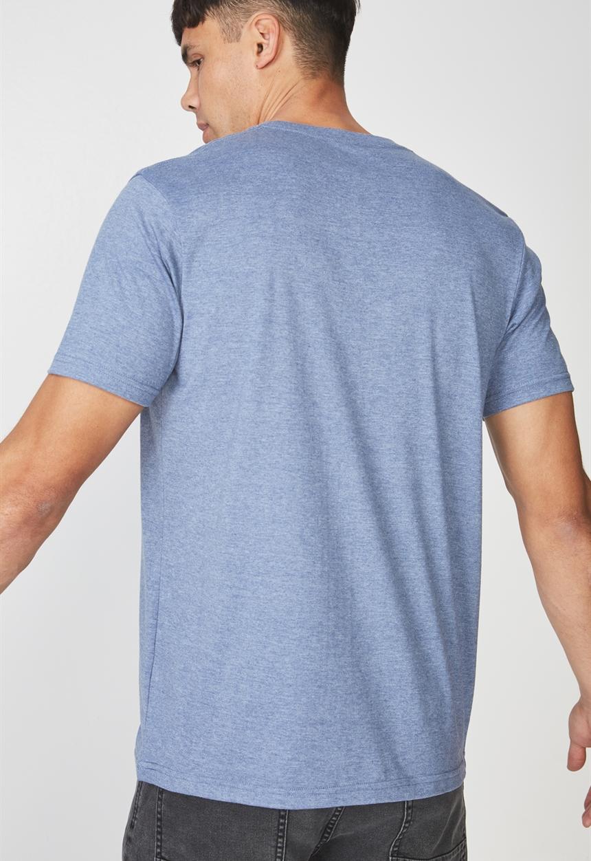 Cotton On - Downtown Tbar tee - blue