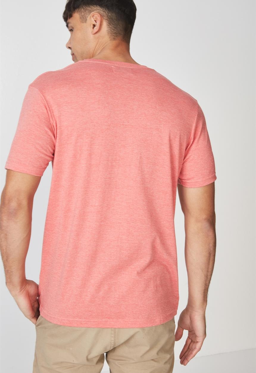 Cotton On - Downtown Tbar tee - dark peach