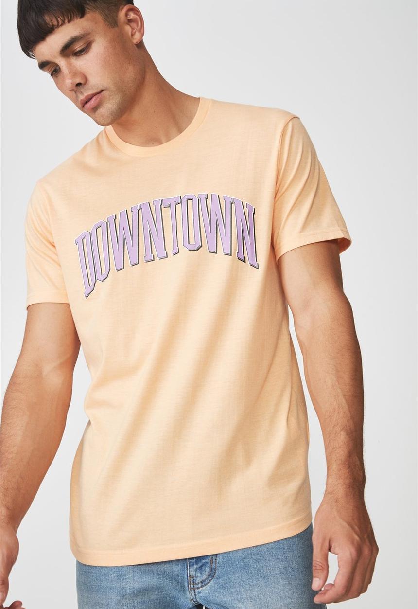 Cotton On - Downtown Tbar tee - peach