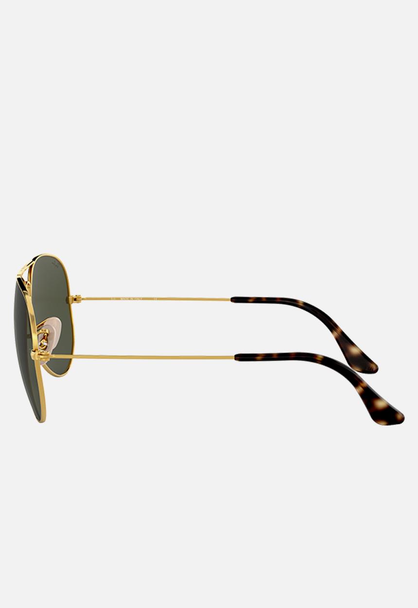 Ray-Ban - Aviator sunglasses  58mm - gold &  dark green