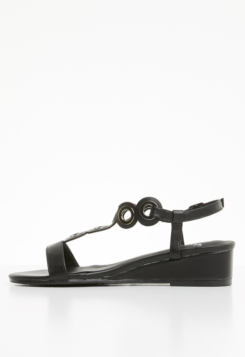 Butterfly Feet - Orenda wedge heel - black