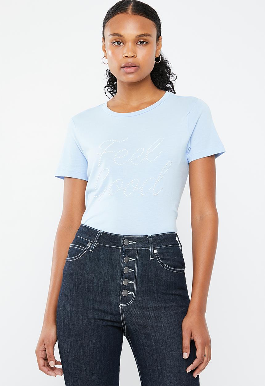 Vero Moda - Day short sleeve T-shirt - blue