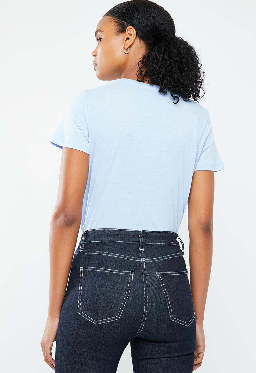 Vero Moda - Day short sleeve T-shirt - blue