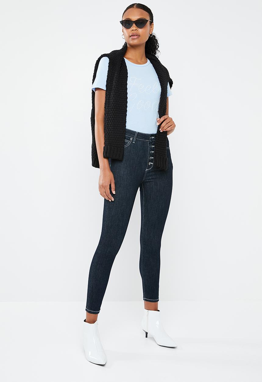 Vero Moda - Day short sleeve T-shirt - blue