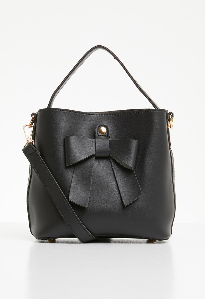 Joy Collectables - Bow detail bag - black