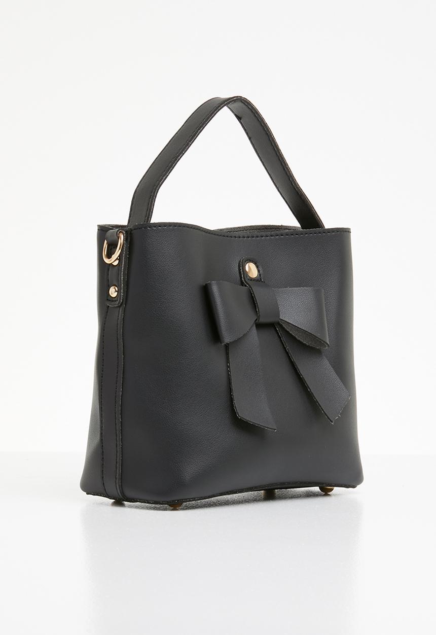 Joy Collectables - Bow detail bag - black