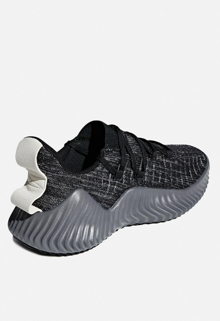 adidas Performance - Alphabounce trainer - black, grey & white 