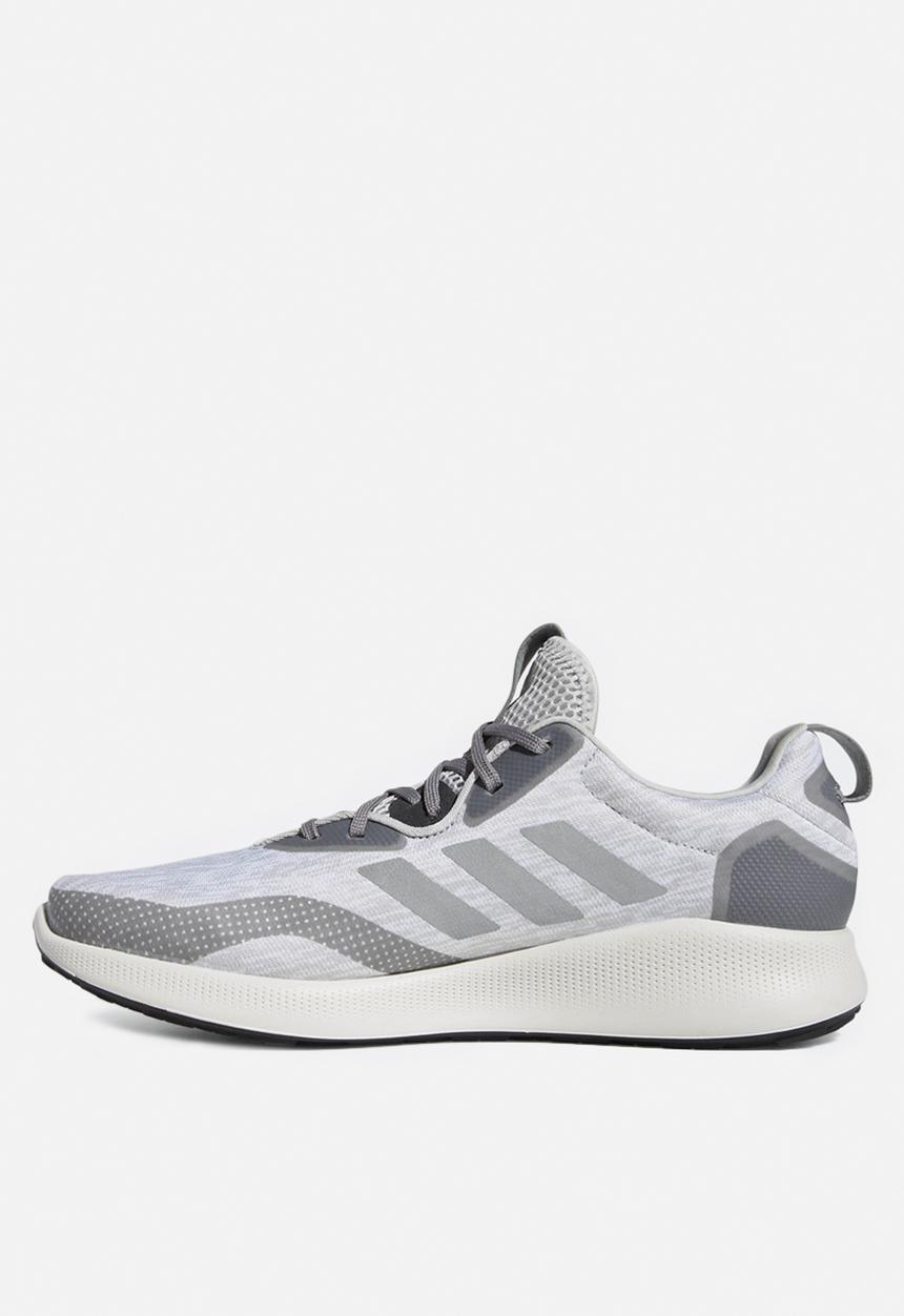 adidas Performance - Purebounce+ street - grey, silver & carbon