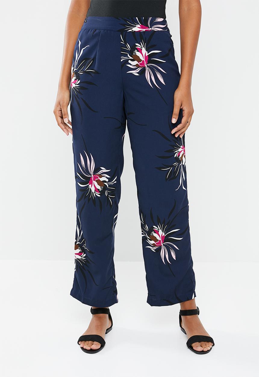 Vero Moda - Texas high waisted loose pants - multi