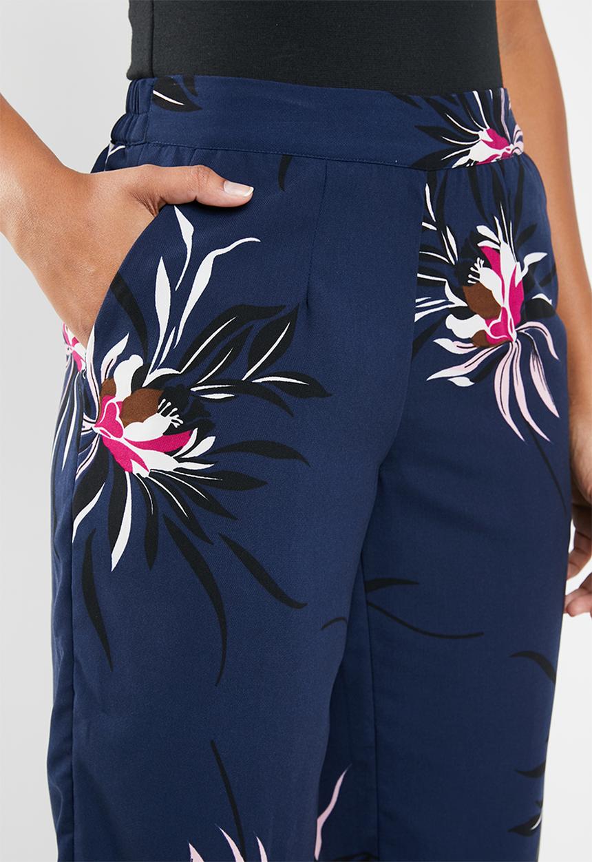 Vero Moda - Texas high waisted loose pants - multi