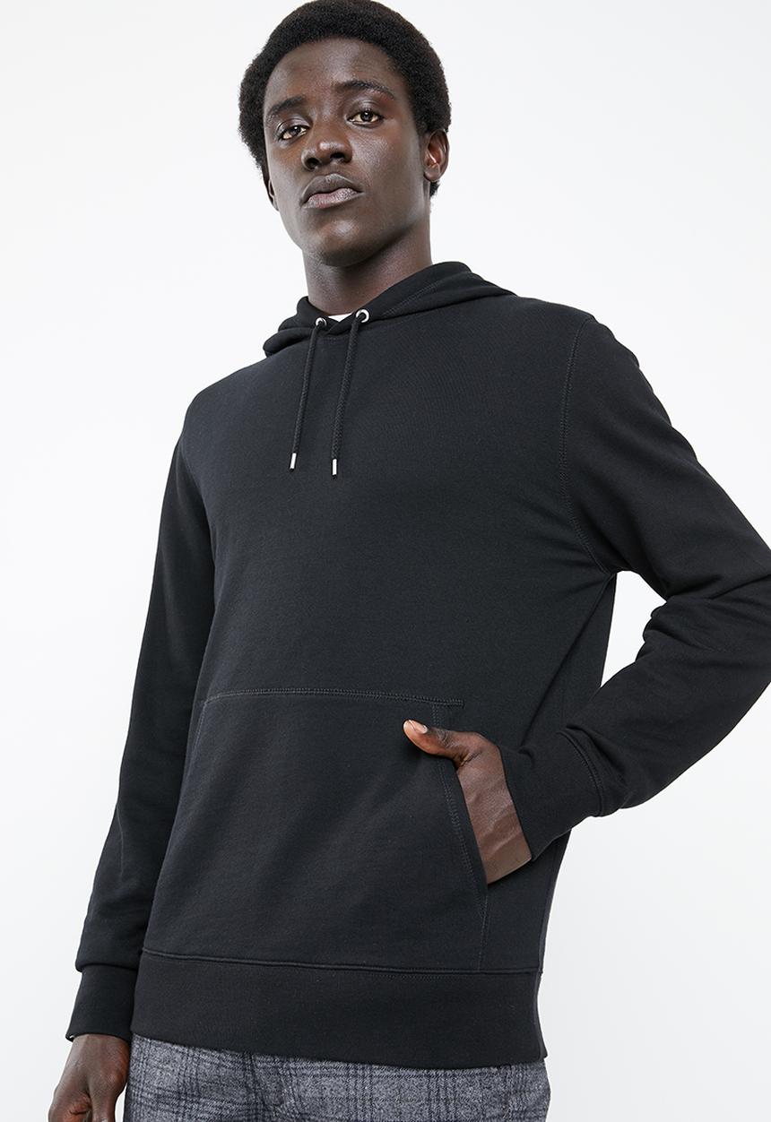 Superbalist - Basic hoodie pullover sweat - black