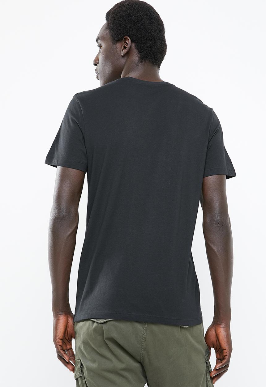 Jack & Jones - 7 Up short sleeve crew neck tee - black 