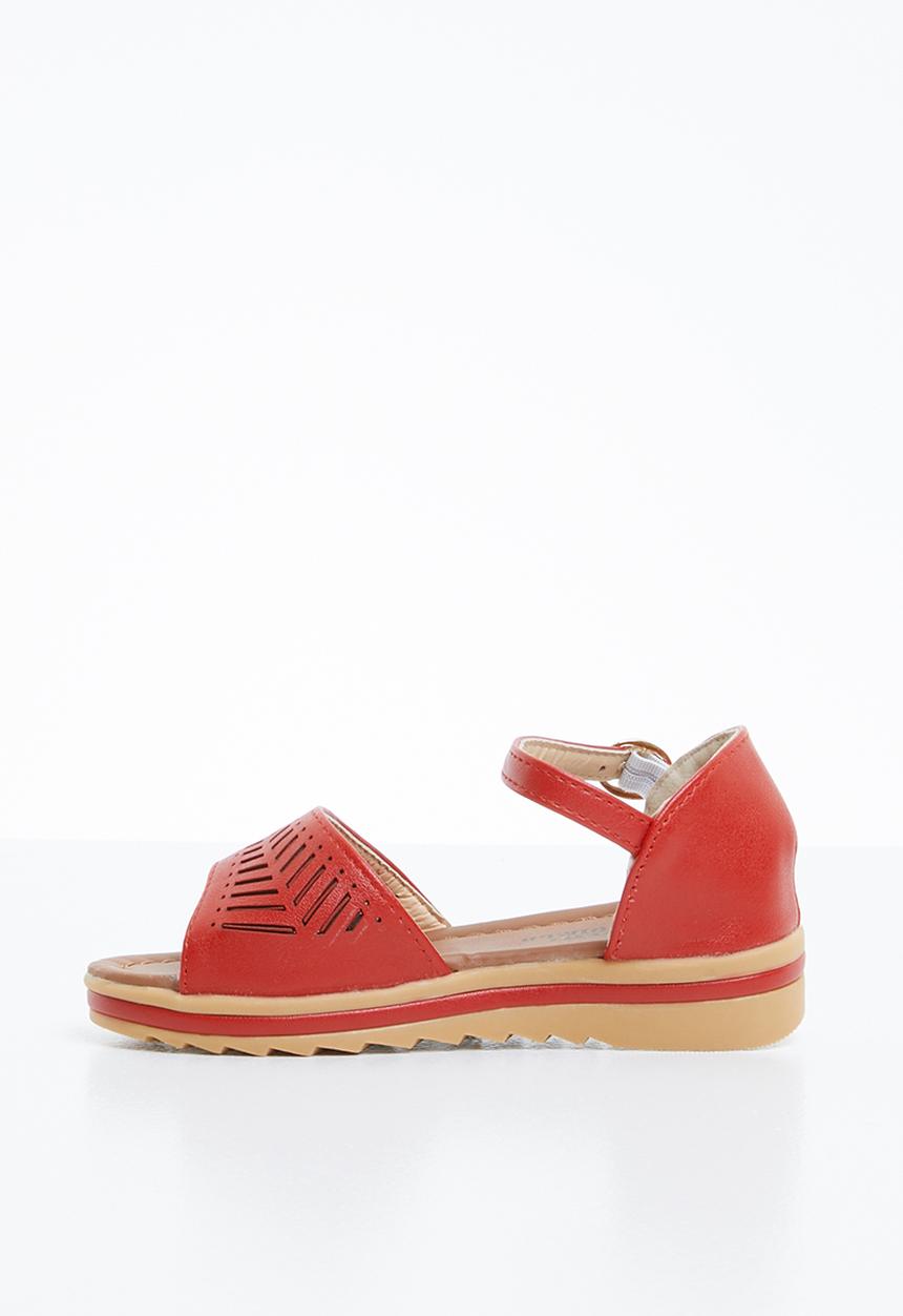 Naughty Kids - Amber summer strap sandal - red