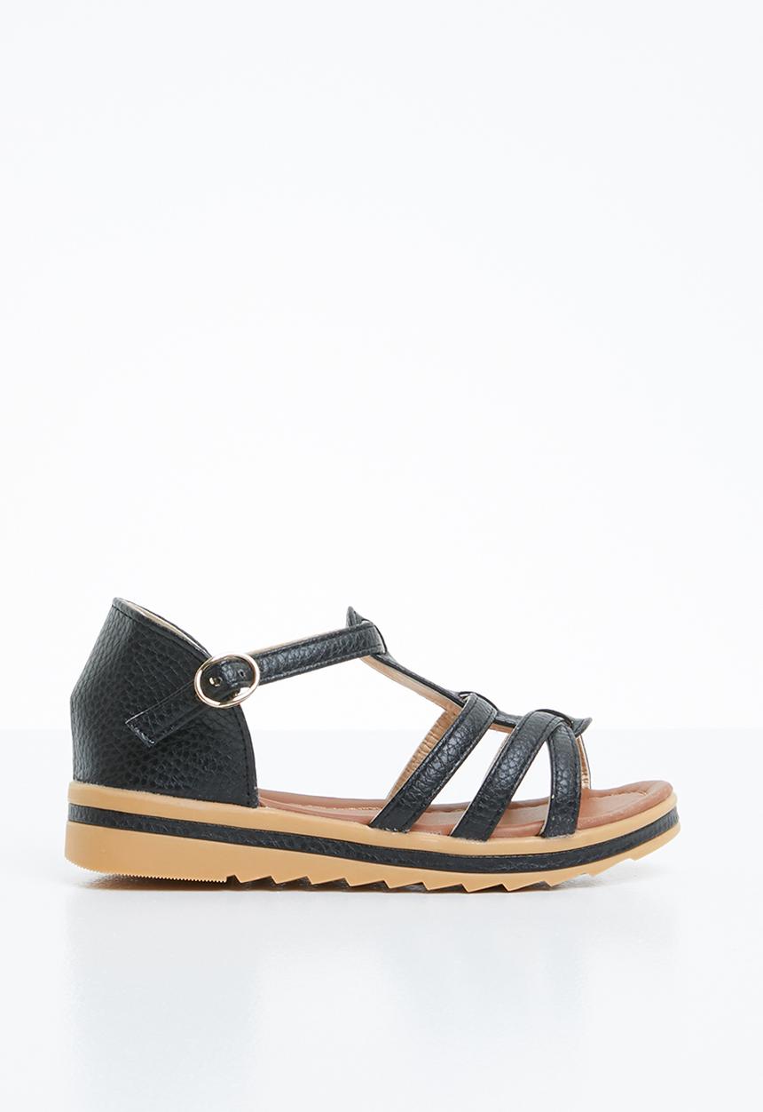Naughty Kids - Annabela strap sandal - black