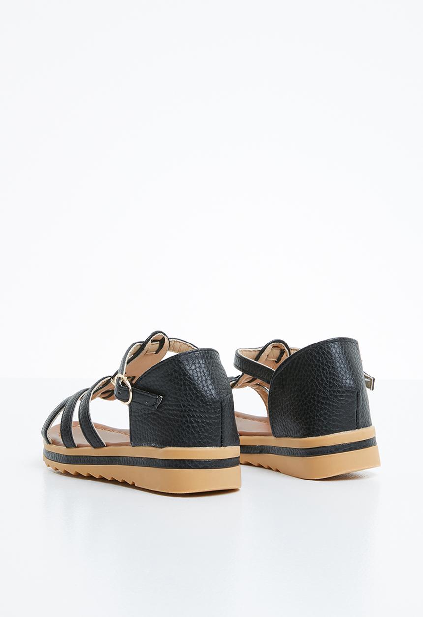 Naughty Kids - Annabela strap sandal - black