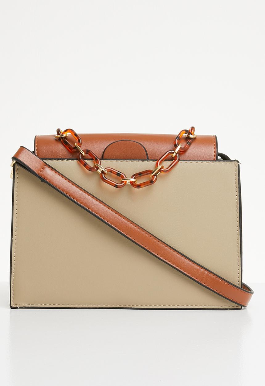 Superbalist - Luz square crossbody bag - tan